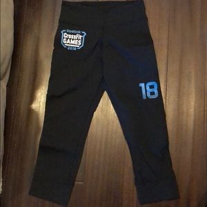 2018 CrossFit games Capri pants